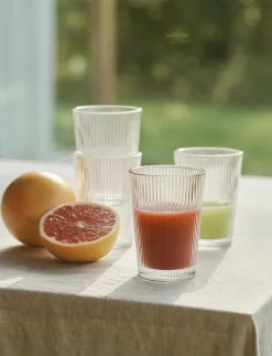 Glas<Stelton Pilastro drikkeglas 0,24 l, 6 Stk clear