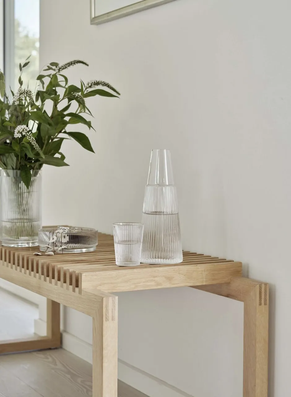 Glas|Karafler & Kander<Stelton Pilastro karaffel med glas 1 l, clear
