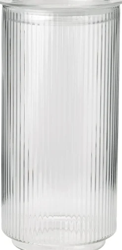 Opbevaring<Stelton Pilastro opbevaringskrukke 1.3 l. clear
