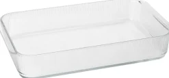 Skåle & Fade<Stelton Pilastro ovnfast fad L 40. 8 cm clear