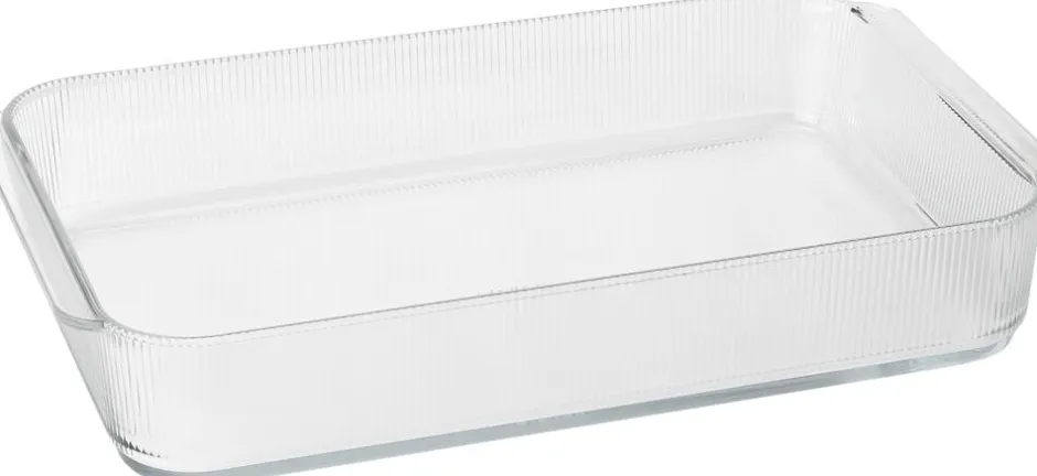 Skåle & Fade<Stelton Pilastro ovnfast fad L 40. 8 cm clear