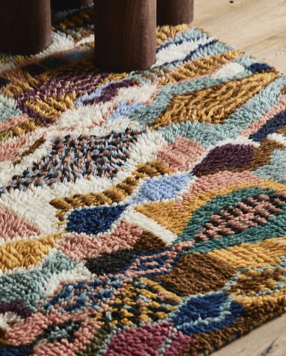 Gulvtæpper<Nordal PIPPA carpet, 200x140 - multi
