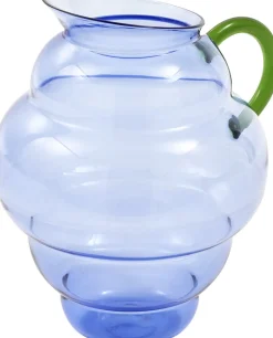 Karafler & Kander<Polspotten pitcher mizu kiri dark blue