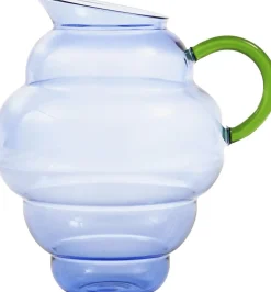 Karafler & Kander<Polspotten pitcher mizu kiri dark blue