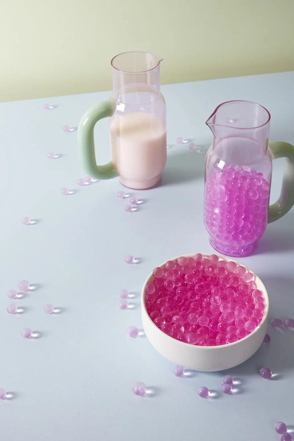 Karafler & Kander<Studio About PITCHER, ROSE/MILKY JADE