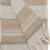 Plaider<AU Maison Plaid, Rå-Natur/Hvid, 130x180 cm