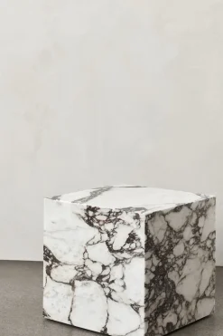 Møbler<Audo Copenhagen Plinth Cubic, Calacatta Viola