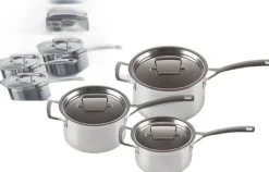Gryder & Pander<Le Creuset 3Ply CL Kasserollesæt m/ 3 stk