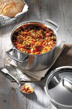 Gryder & Pander<Le Creuset 3-PLY Gryde m/låg 4,0L