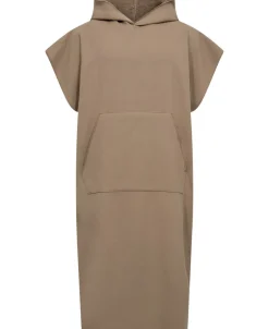 Håndklæder<Magasin du Nord Collection Poncho flat one side/terry back khaki One Size