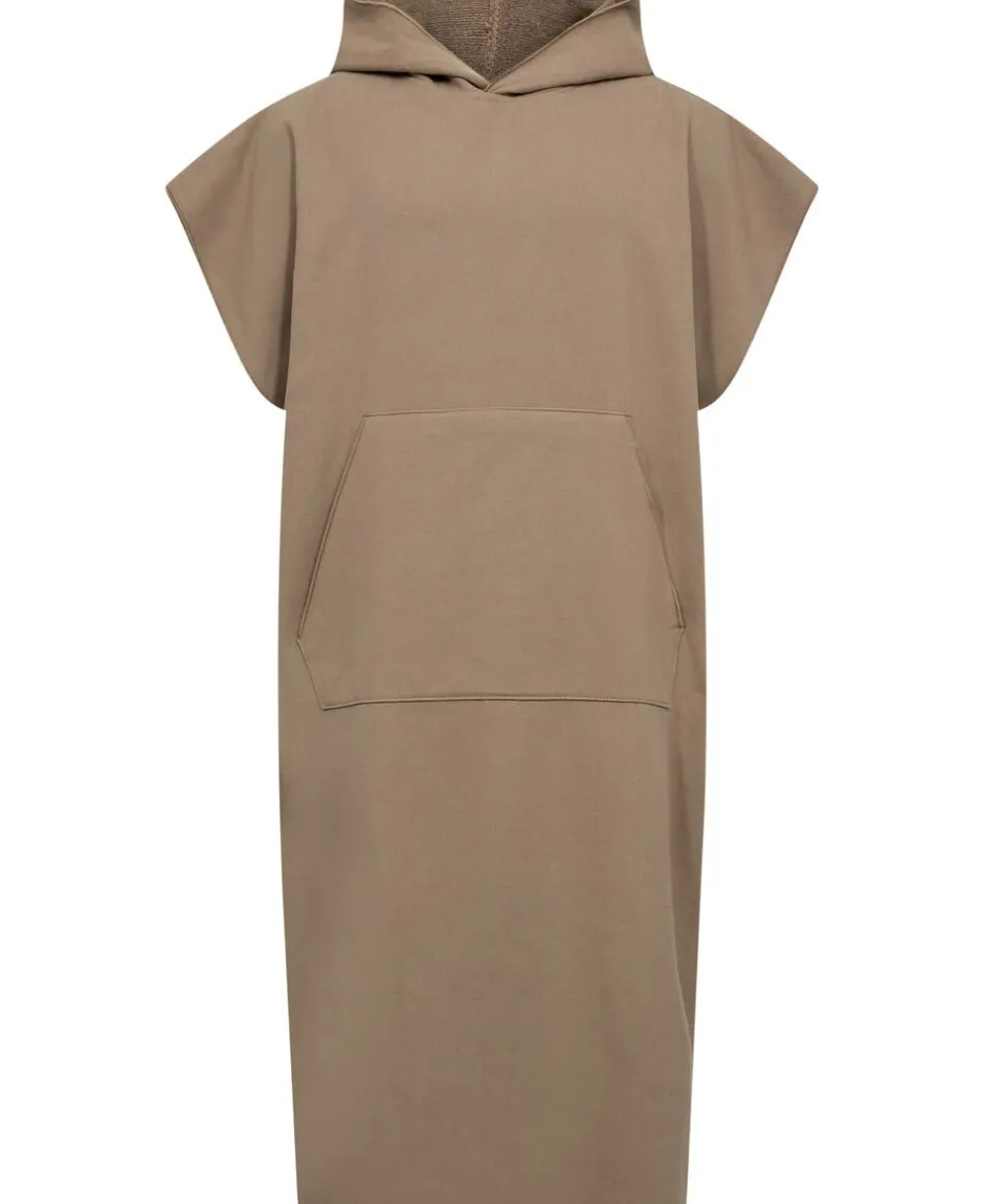 Håndklæder<Magasin du Nord Collection Poncho flat one side/terry back khaki One Size