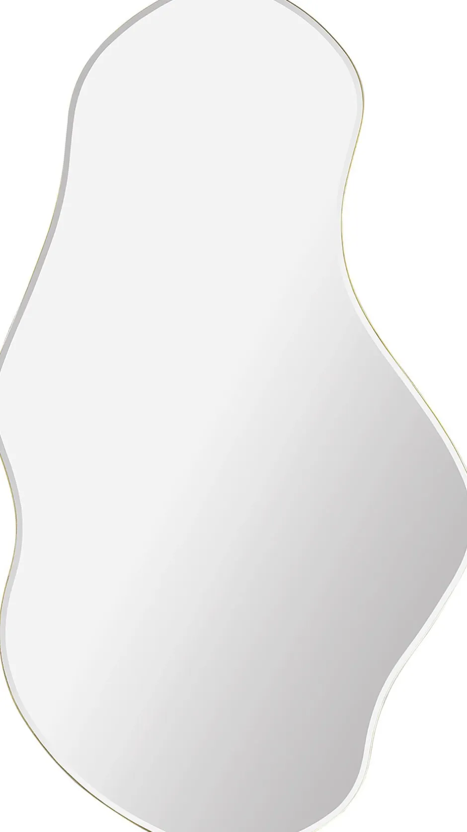 Spejle<Ferm Living Pond Mirror - Large - Brass