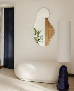 Spejle<Ferm Living Pond Mirror - Large - Brass