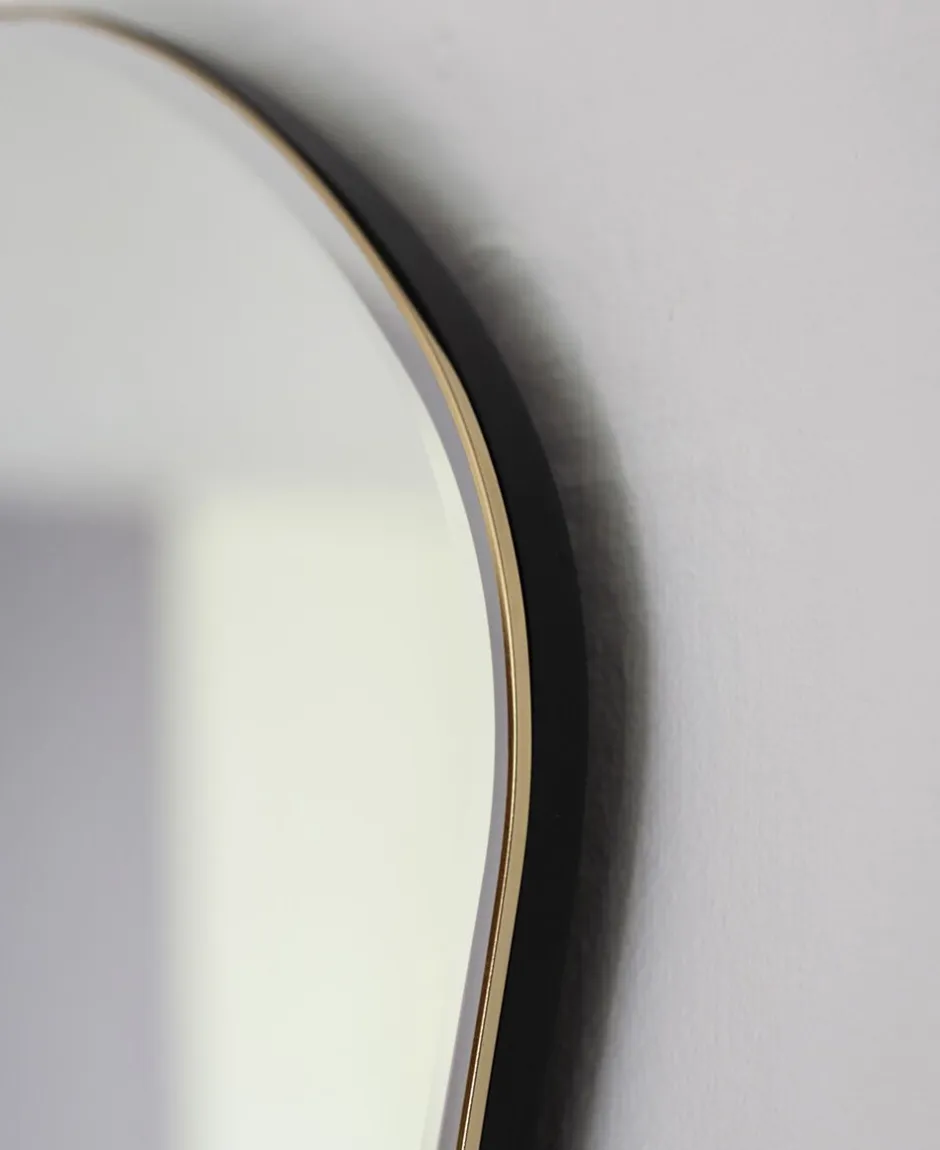 Spejle<Ferm Living Pond Mirror - Small - Brass