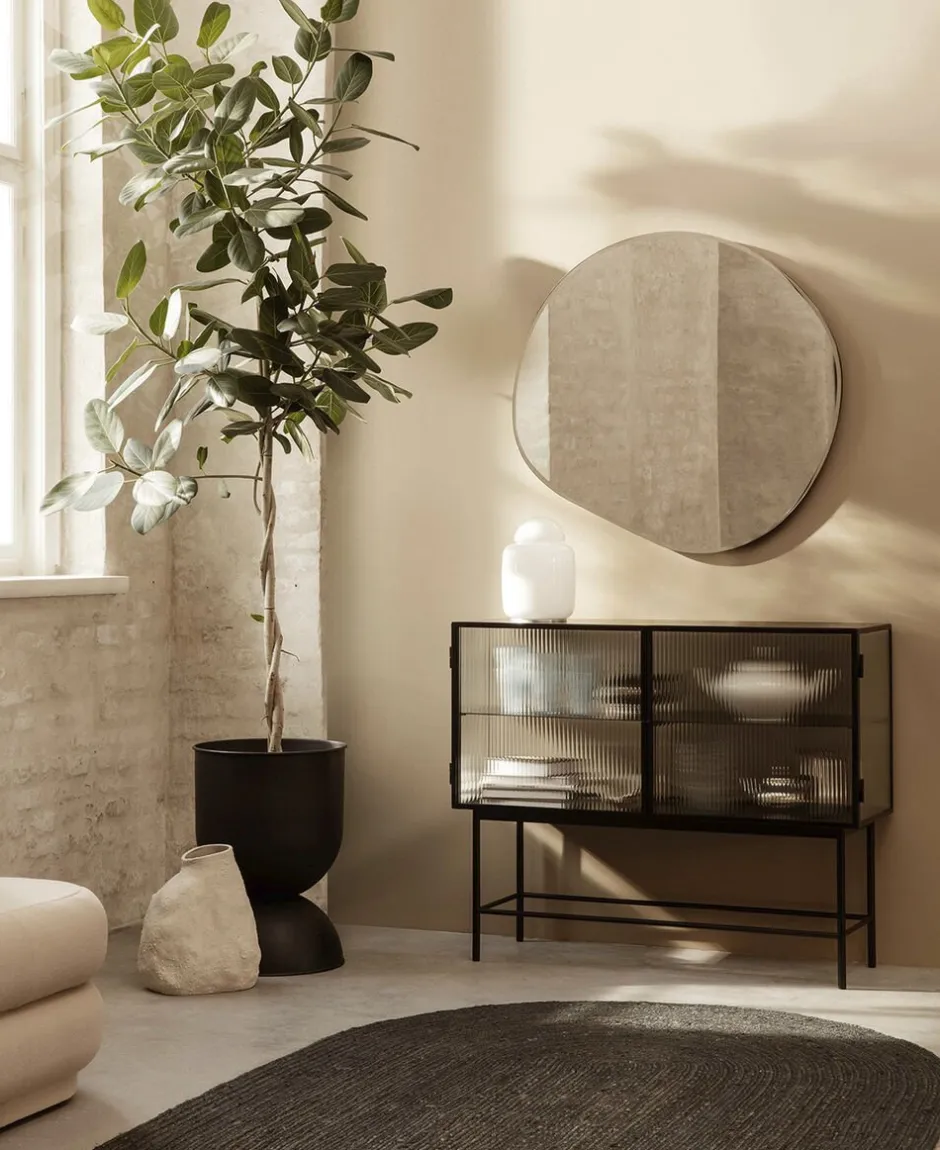 Spejle<Ferm Living Pond Mirror - XL - Brass