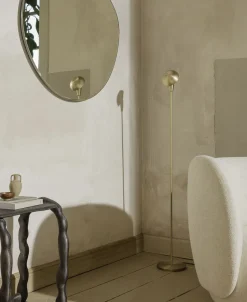 Spejle<Ferm Living Pond Mirror - XL - Dark Chrome