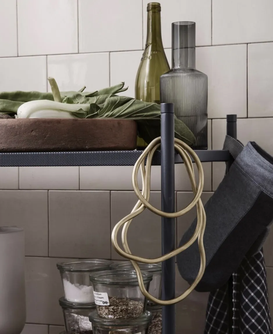 Tilbehør Til Bordet|Køkkenartikler<Ferm Living Pond Trivets - Set of 3 - Brass