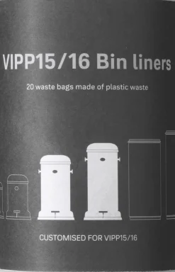 Badeværelsestilbehør<Vipp Poser 15/16 - Recycled
