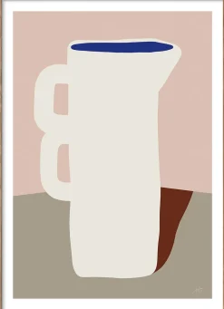 Plakater & Rammer<Poster & Frame pottery-06 Flerfarvet