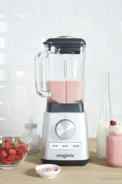 Køkkenmaskiner<Magimix Power blender mat stål 1,8 liter