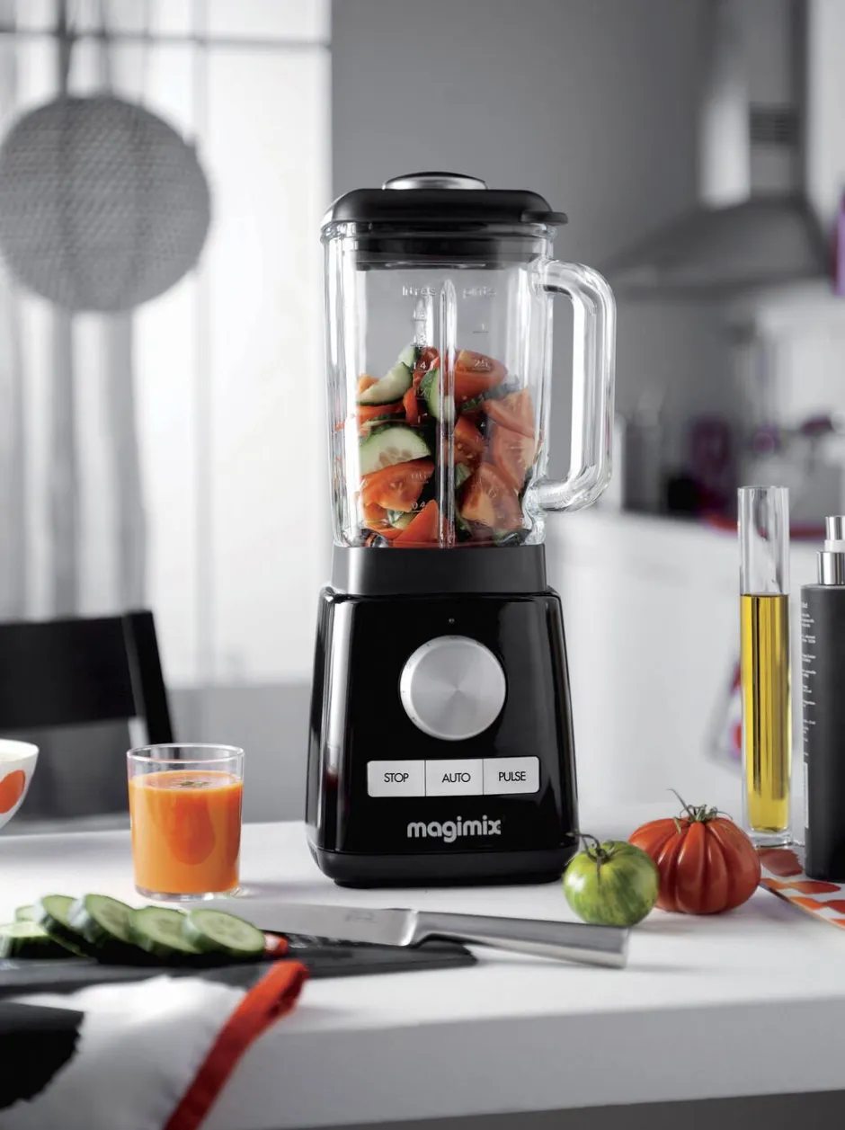 Køkkenmaskiner<Magimix Power blender sort 1,8 liter