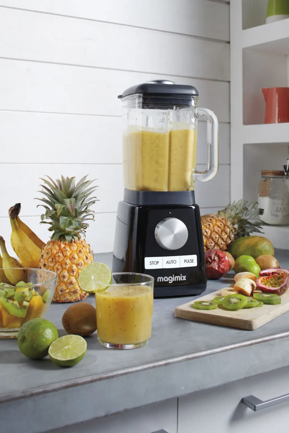 Køkkenmaskiner<Magimix Power blender sort 1,8 liter