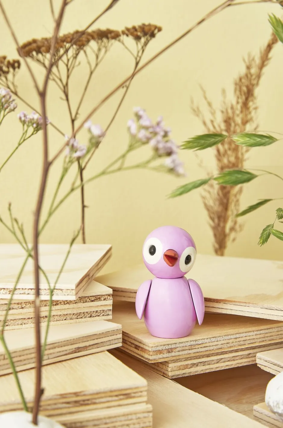 Figurer & Skulpturer<Spring Copenhagen Powerful Pink, fugl