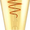 Lampetilbehør<DFTP PÆRE-DEKO E27 ST64 SPIRAL EDISON DÆMP GULD
