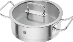 Gryder & Pander<Zwilling Pro Serveringspande 24 cm, 18/10 rustfrit stål