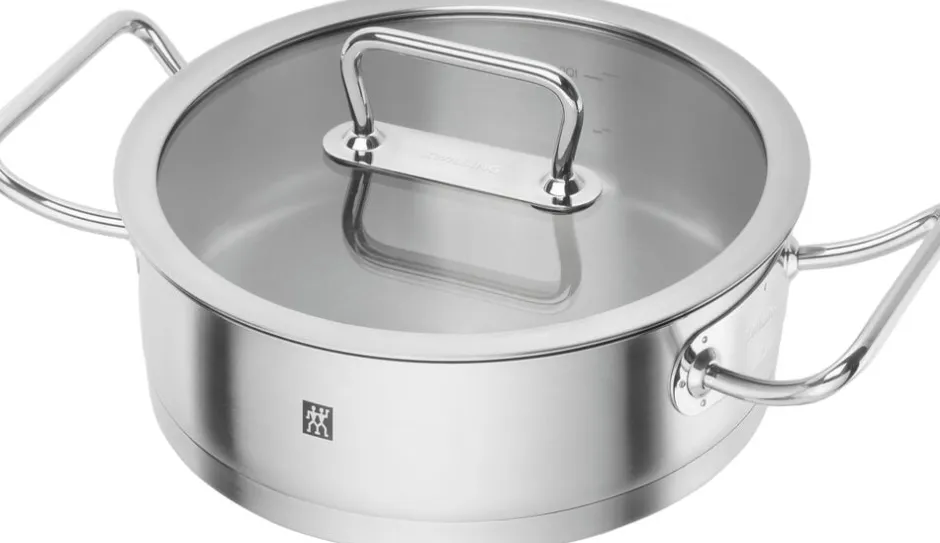 Gryder & Pander<Zwilling Pro Serveringspande 24 cm, 18/10 rustfrit stål