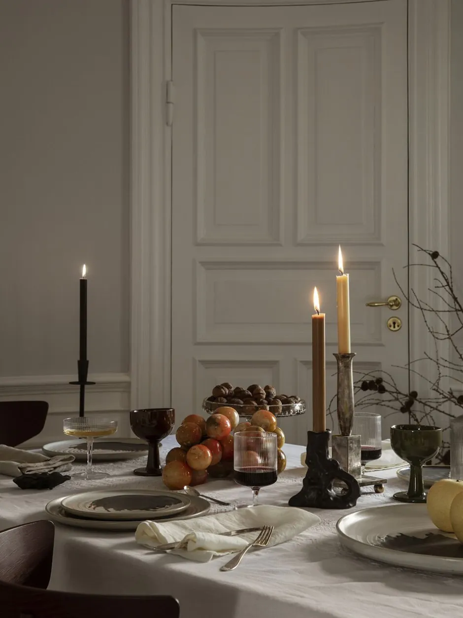 Lys & Lysestager<Ferm Living Pure Candles - Set of 4 - Calm Blend