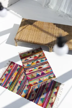 Gulvtæpper<Bongusta Pyramid Chindi Rug Multi