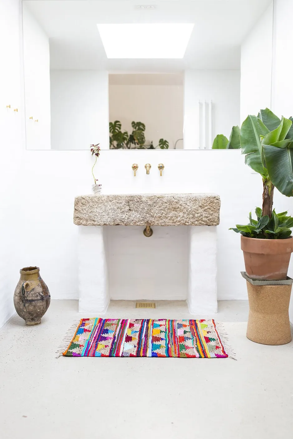 Gulvtæpper<Bongusta Pyramid Chindi Rug Multi