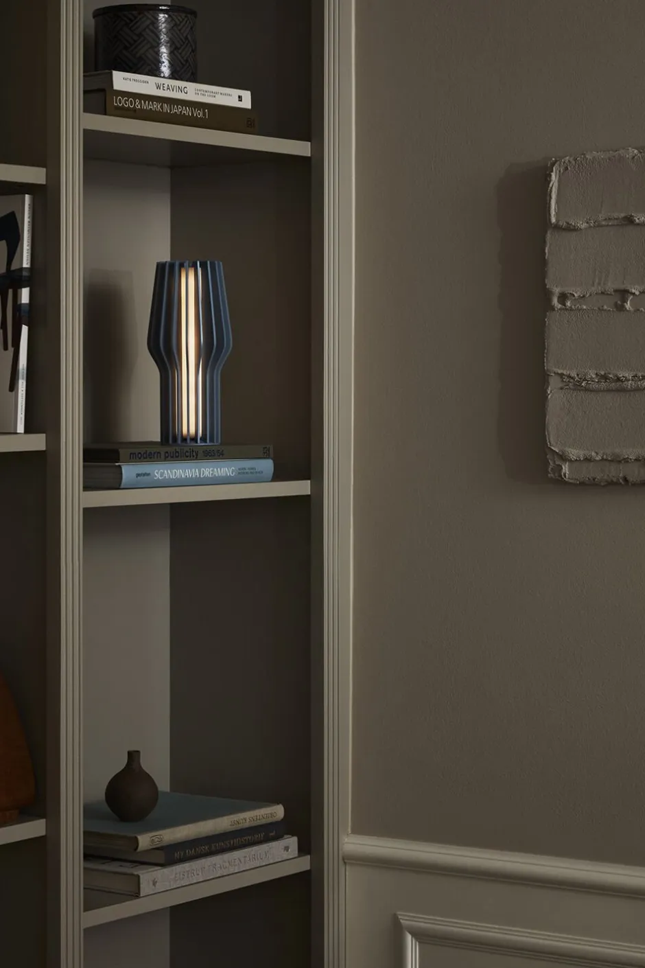 Bordlamper<Eva Solo Radiant LED Portable Table Lamp Dusty blue