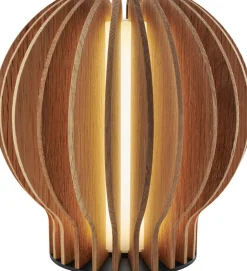 Bordlamper<Eva Solo Radiant rund LED lampe Oak
