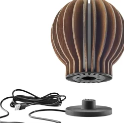 Bordlamper<Eva Solo Radiant rund LED lampe Smoked