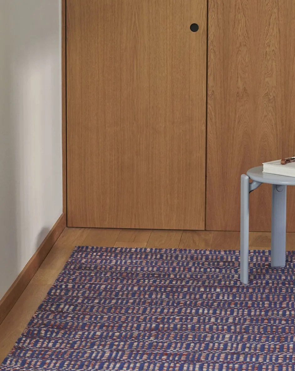 Gulvtæpper<Hay Radio Rug-50 x 80-Red, blue