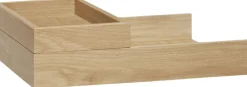 Kontorartikler<Hübsch Rail Desk Organiser Natural set of 2