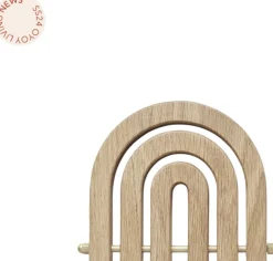 Tilbehør Til Bordet<OYOY Living Design Rainbow Wooden Trivet