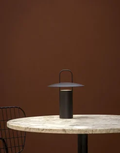 Trådløse Lamper<Audo Copenhagen Ray Table Lamp Portable Black