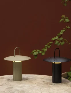 Trådløse Lamper<Audo Copenhagen Ray Table Lamp Portable Black