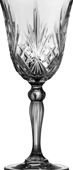 Glas<Lyngby Glas Rødvin 4 stk. Lyngby Melodia