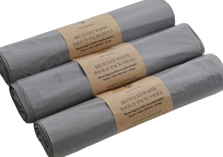 Badeværelsestilbehør|Skraldespande<RECOLLECTOR RECYCLED WASTE BAGS 3-pack Small