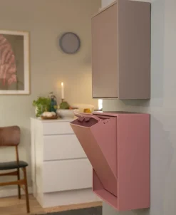 Opbevaring|Kontorartikler<RECOLLECTOR Recycling Box, 12 L Ash rose