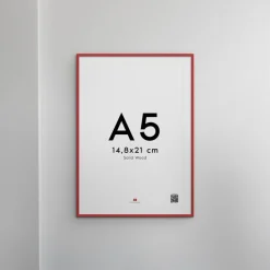 Plakater & Rammer<Poster & Frame Wood Red