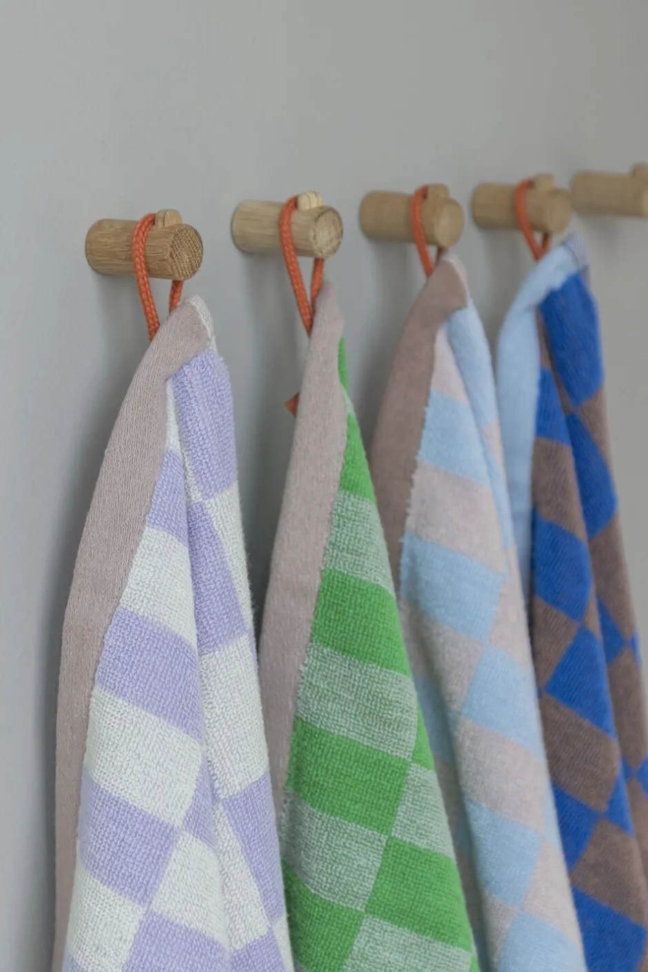 Håndklæder<Mette Ditmer RETRO guest towel, 2-pack