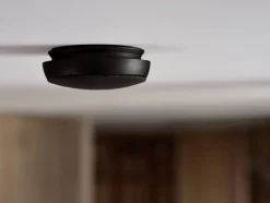 Elektronik<Jacob Jensen Røgalarm optisk 10 cm Sort