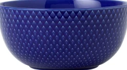 Skåle & Fade<Lyngby Porcelæn Rhombe Color Skål Ø13 cm mørk blå porcelæn