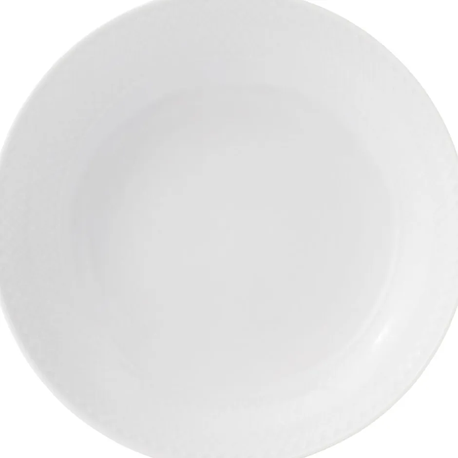 Tallerkener<Lyngby Porcelæn Rhombe coupe tallerken 20 cm.