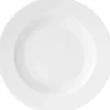 Tallerkener<Lyngby Porcelæn Rhombe dyb tallerken 23 cm.